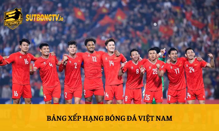 Bảng xếp hạng 65 Bảng xếp hạng bóng đá Việt Nam
