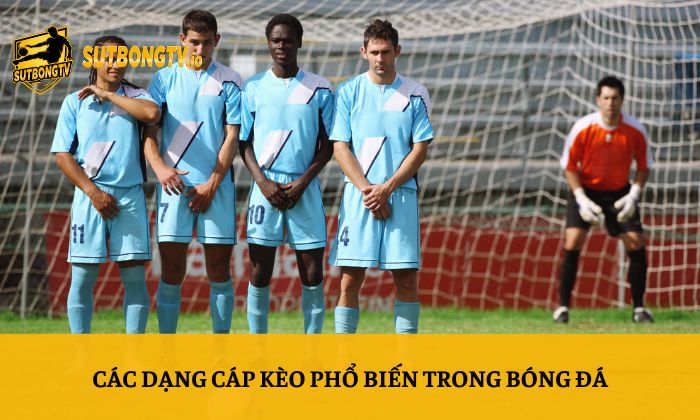 Cáp kèo là gì? Cách nhận biết và phân tích kèo bóng đá dễ dàng 3 Các dạng cáp kèo phổ biến trong bóng đá