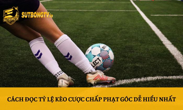 Kèo cược chấp phạt góc - Cách soi kèo chi tiết từ A-Z 3 Cách đọc tỷ lệ kèo cược chấp phạt góc dễ hiểu nhất