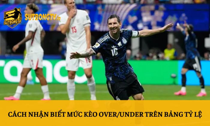 Kèo tài xỉu là gì? Cách đọc tỷ lệ Over/Under cho người mới 3 Cách nhận biết mức kèo Over/Under trên bảng tỷ lệ
