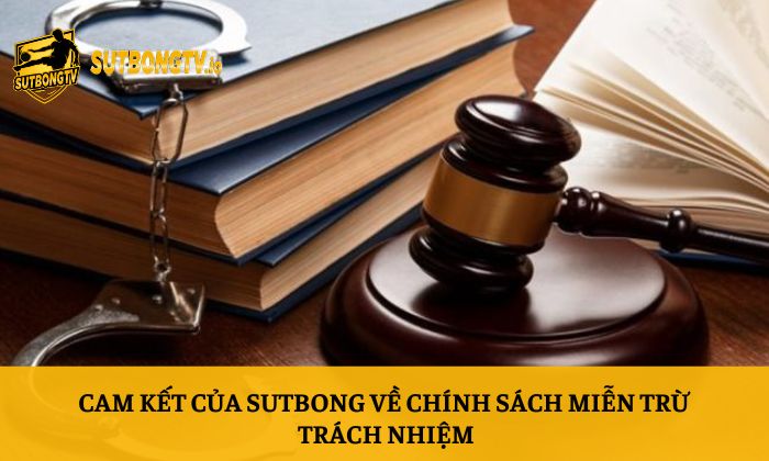 Miễn trừ trách nhiệm 4 Cam kết của Sutbong về chính sách miễn trừ trách nhiệm