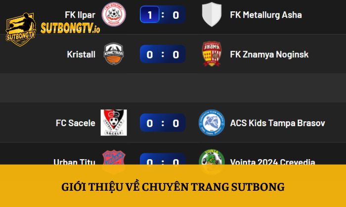 Sutbong TV | Trực Tiếp Bóng Đá Xoilac Socolive 4K Full HD 143 Giới thiệu về chuyên trang Sutbong